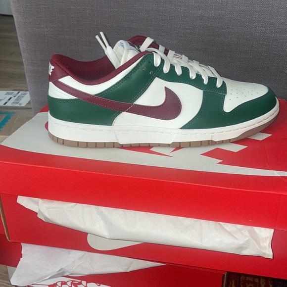 Nike Dunk Low “Gorge Green Team Red” Men’s Shoes size 9.5